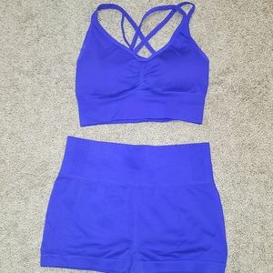 Purple Short Set
